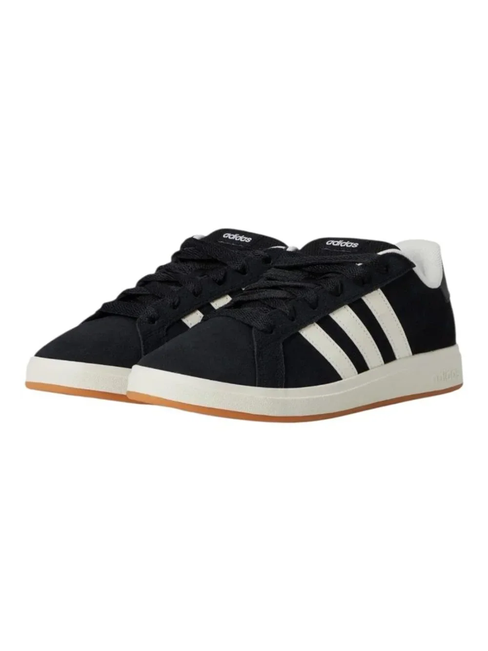 NWT Adidas Grand Court 00s Shoes Kids - Black/White - Multisize